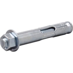 HILLMAN 1/2 in. D X 3 in. L Steel Hex Head Sleeve Anchors 12 pc