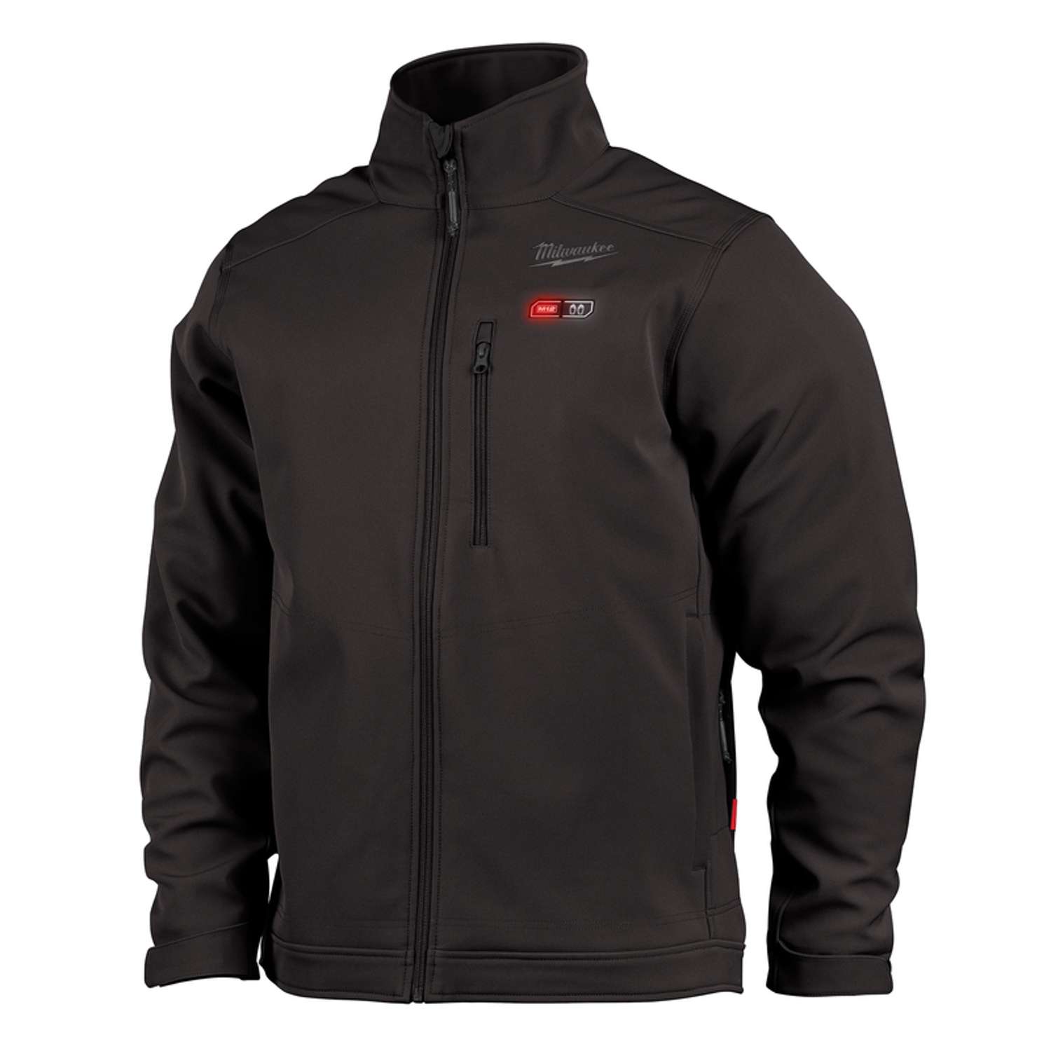 Milwaukee M12 Toughshell M Long Sleeve Unisex Full-Zip Heated Jacket Kit  Black