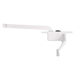 Ace White Steel Right Single-Arm Casement Operator w/Crank For Jalousie