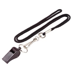 Lucky Line Nylon Assorted Lanyard with Whistle