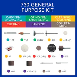 Dremel General Purpose Kit 52 pc