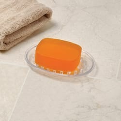 Spectrum Clear Plastic Soap Dish