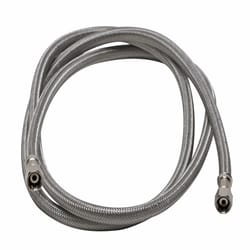 Fluidmaster 1/4 in. Compression X 1/4 in. D Compression 96 in. Stainless Steel Ice Maker Supply Line