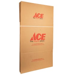 Ace 18 in. H X 24 in. W X 24 in. L Cardboard Corrgugated Box 1 pk