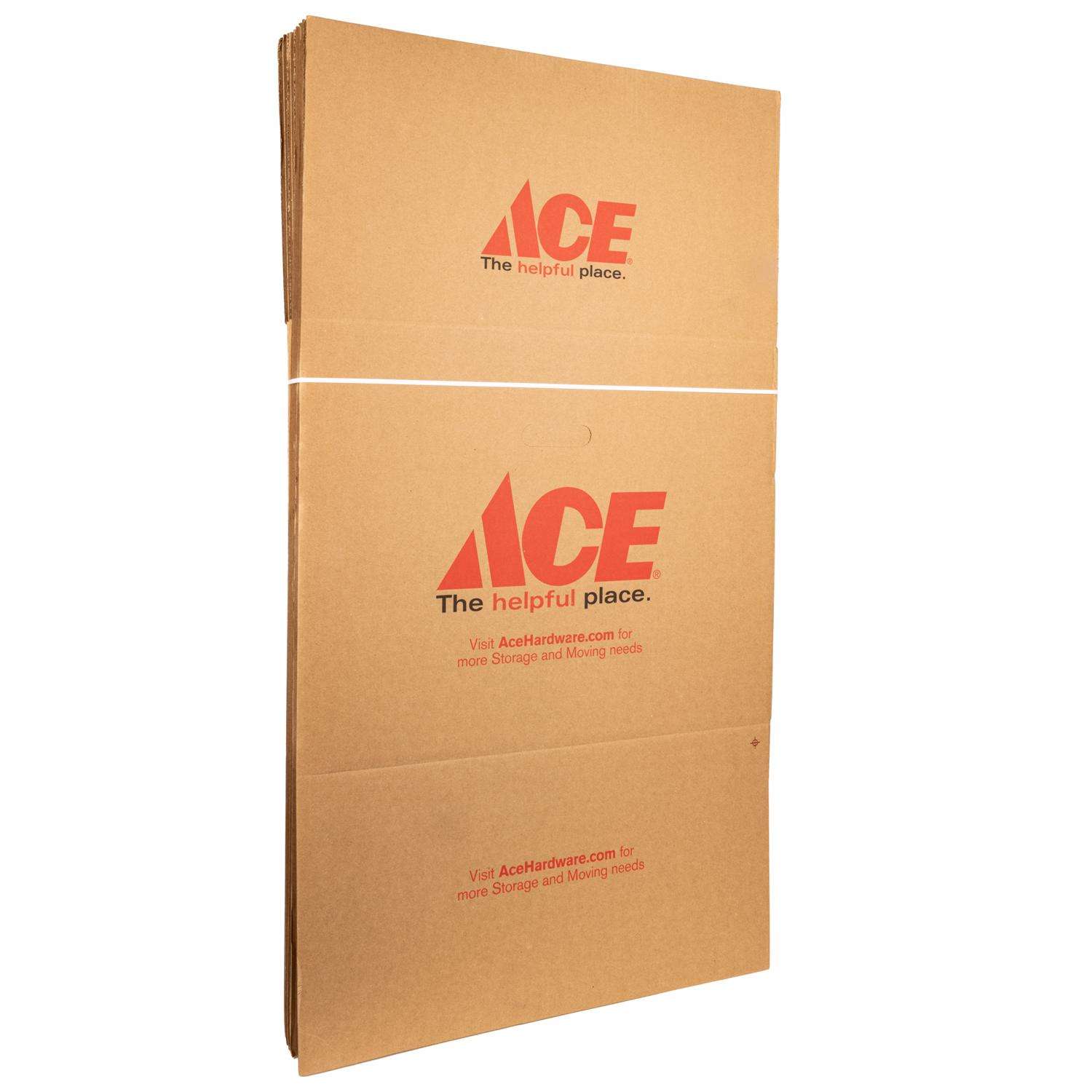 Ace 18 in. H X 24 in. W X 24 in. L Cardboard Corrgugated Box 1 pk Mfr 284685 Ace Hardware