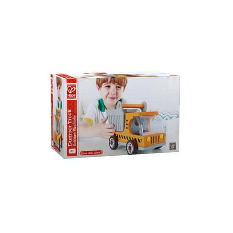 Hape store dumper truck