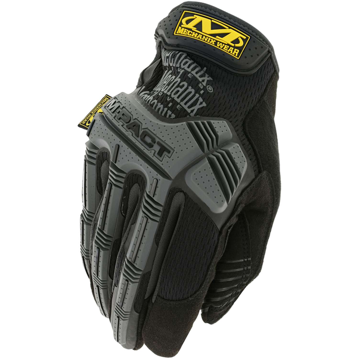 Mechanix Wear MPact Men's Indoor/Outdoor Impact Gloves Black/Gray XL 1