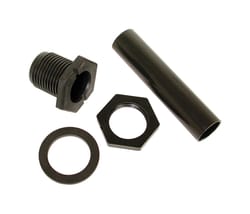 Dial 4 in. H X 5 in. W Black Plastic Drain and Pipe Kit