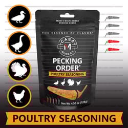 Casa M Spice Co Pecking Order Poultry Seasoning 4.5 oz