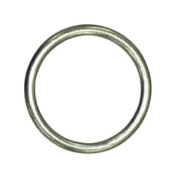 Baron Jumbo Nickel Plated Silver Steel Ring 1 pk