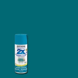 Rust-Oleum  Painter's Touch 2X Ultra Cover  Satin  Lagoon  Spray Paint  12 oz. 