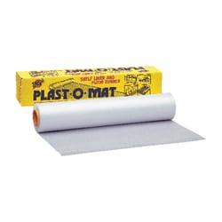 Warp's Plast-O-Mat 50 ft. L X 30 in. W Clear Runner