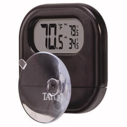 Taylor Digital Thermometer Plastic Black 2.5 in.