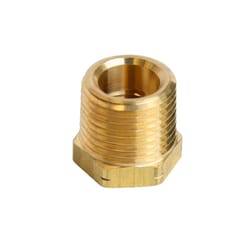ATC 3/8 in. MPT X 1/4 in. D FPT Brass Hex Bushing