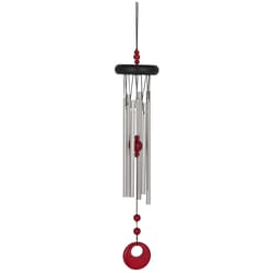 Woodstock Chimes Aluminum/Wood 17 in. Wind Chime