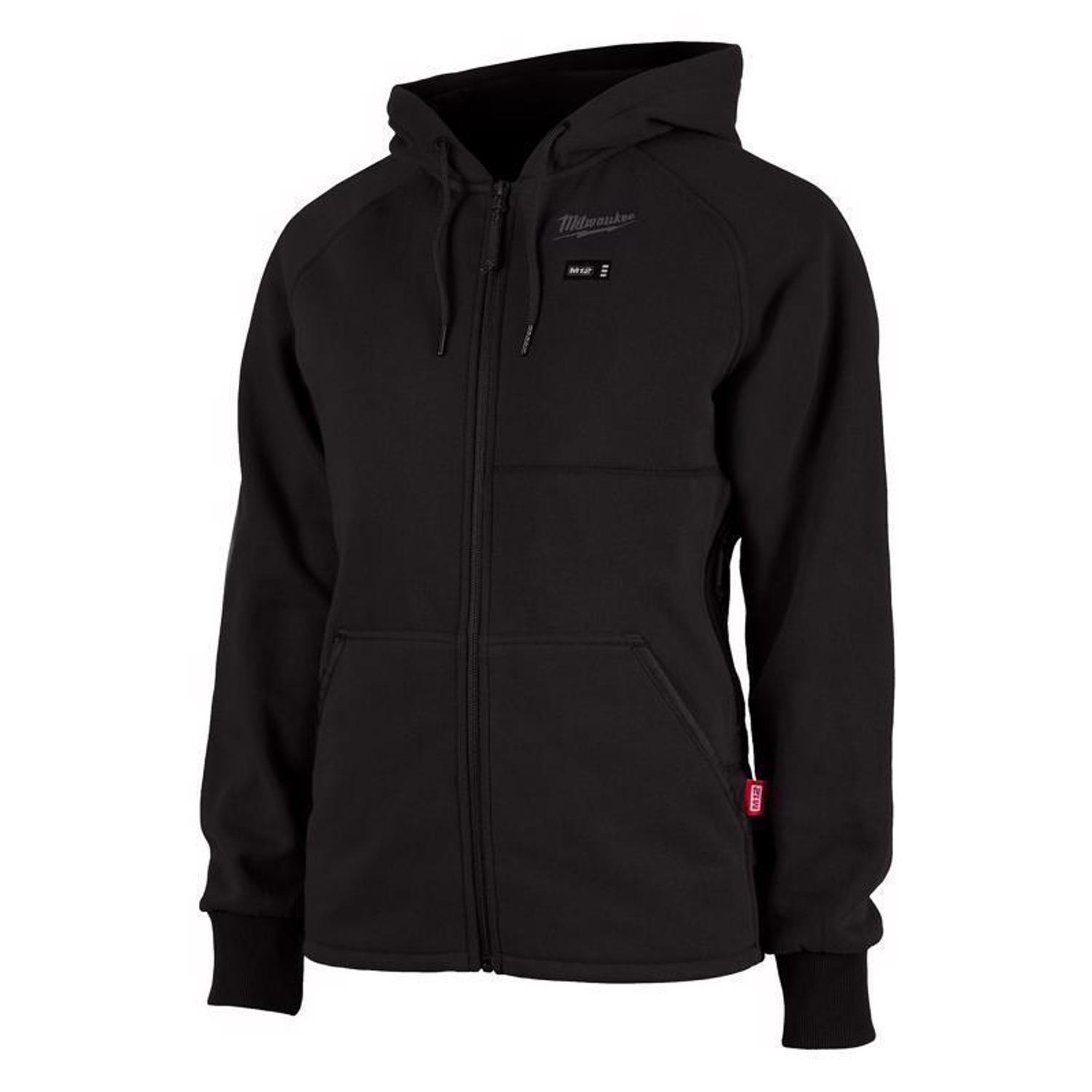 Milwaukee M12 L Long Sleeve Women's Heated Hoodie Kit Black -  336B-21L