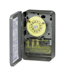 Intermatic Indoor 24 Hour Dial Timer 120 V Gray