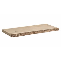 Dolle Lite Nature 0.98 in. H X 23.6 in. W X 7.9 in. D Brown Wood Shelf Board