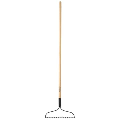 Home Plus+ 54 in. 14 Tine Steel Bow Rake Wood Handle Mfr# R-14AL - Ace ...