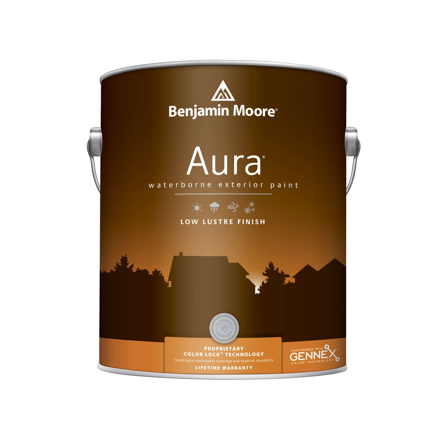Benjamin Moore Aura Low Luster Base 4 Paint Exterior 1 gal