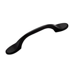 Amerock Everyday Basics Ravino Cabinet Pull 3 in. Matte Black 1 pk