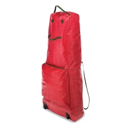 Whitmor 9 gal Black/Red Rolling Tree Bag 55.5 in. H X 21.5 in. W X 18 in. D