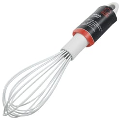 Chef Craft Premium Gray Plastic/Silicone Wire Whisk