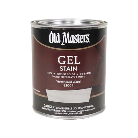 Gel Stain, Oil Based, Ash Gray, Quart