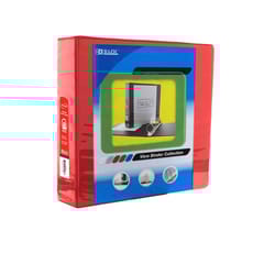 Bazic Products 2 in. W X 10.83 in. L Slant D-Ring Red View Binder Collection