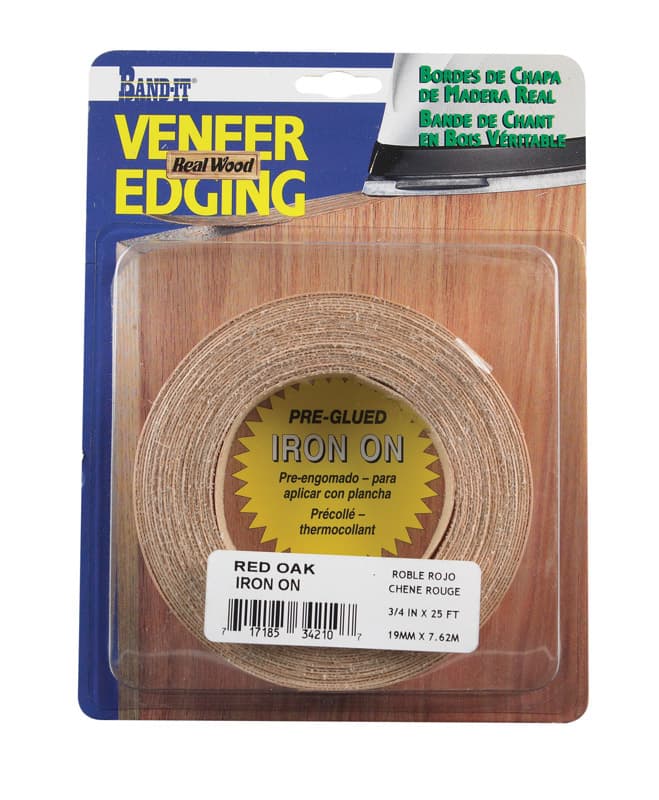 Band-It 0.75 in. W X 25 ft. L Prefinished White Birch
