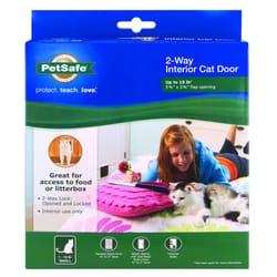 PetSafe 7-7/8 in. H X 7-1/2 in. W Plastic 2-Way Locking Pet Door