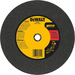 DeWalt 14 in. D X 1 in. Aluminum Oxide Chop Saw Wheel 1 pc