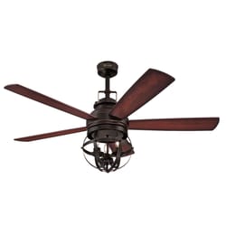 Westinghouse Stella Mira 52 in. Oil Rubbed Bronze Brown LED Indoor Ceiling Fan