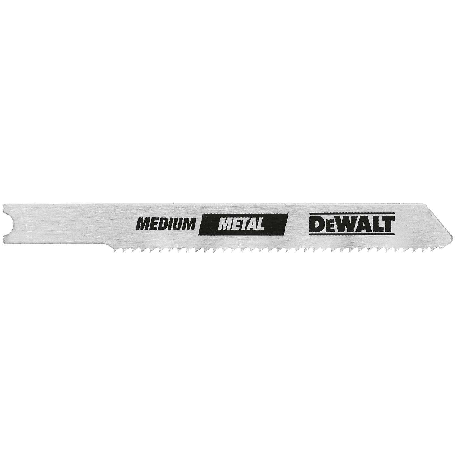 Dewalt 3 In High Carbon Steel U Shank Jig Saw Blade 24 Tpi 5 Pk Ace Hardware