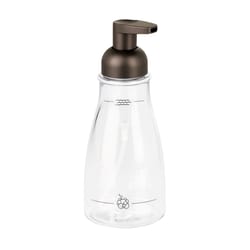 iDesign Bronze Clear Plastic Soap Pump