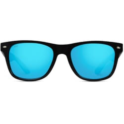 WearMe Pro Black Frame Blue Lens Sunglasses