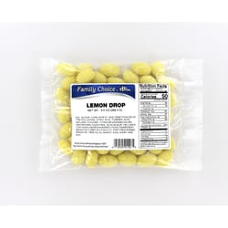 Family Choice Lemon Drops Candy 9.5 oz