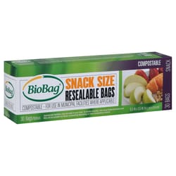 BioBag Green Snack Bag 30 pk