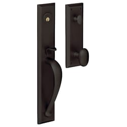 Baldwin Estate Cody Oil Rubbed Bronze Handleset 2-1/4 in.