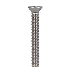 HILLMAN No. 8-32 X 1-1/4 in. L Phillips Flat Head Stainless Steel Machine Screws 100 pk