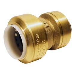 Apollo Tectite Push to Connect 3/4 in. PTC in to X 3/4 in. D PTC Brass Coupling