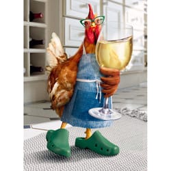 Avanti Press Seasonal Chicken Mom With Wine Mother's Day Card Paper 2 pc
