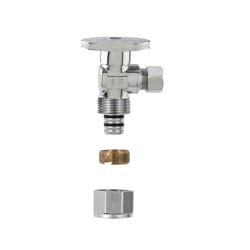 Plumb Pak 1/2 in. PEX X 1/4 in. Compression Brass Angle Valve