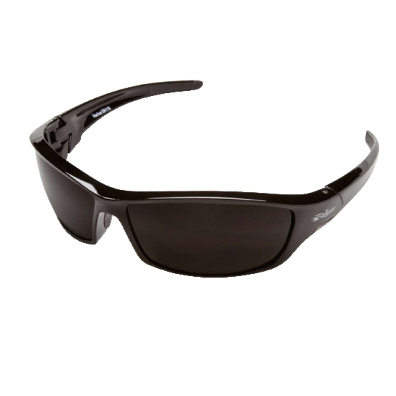 Edge Eyewear Reclus AntiFog Wraparound Safety Glasses Smoke Lens Black