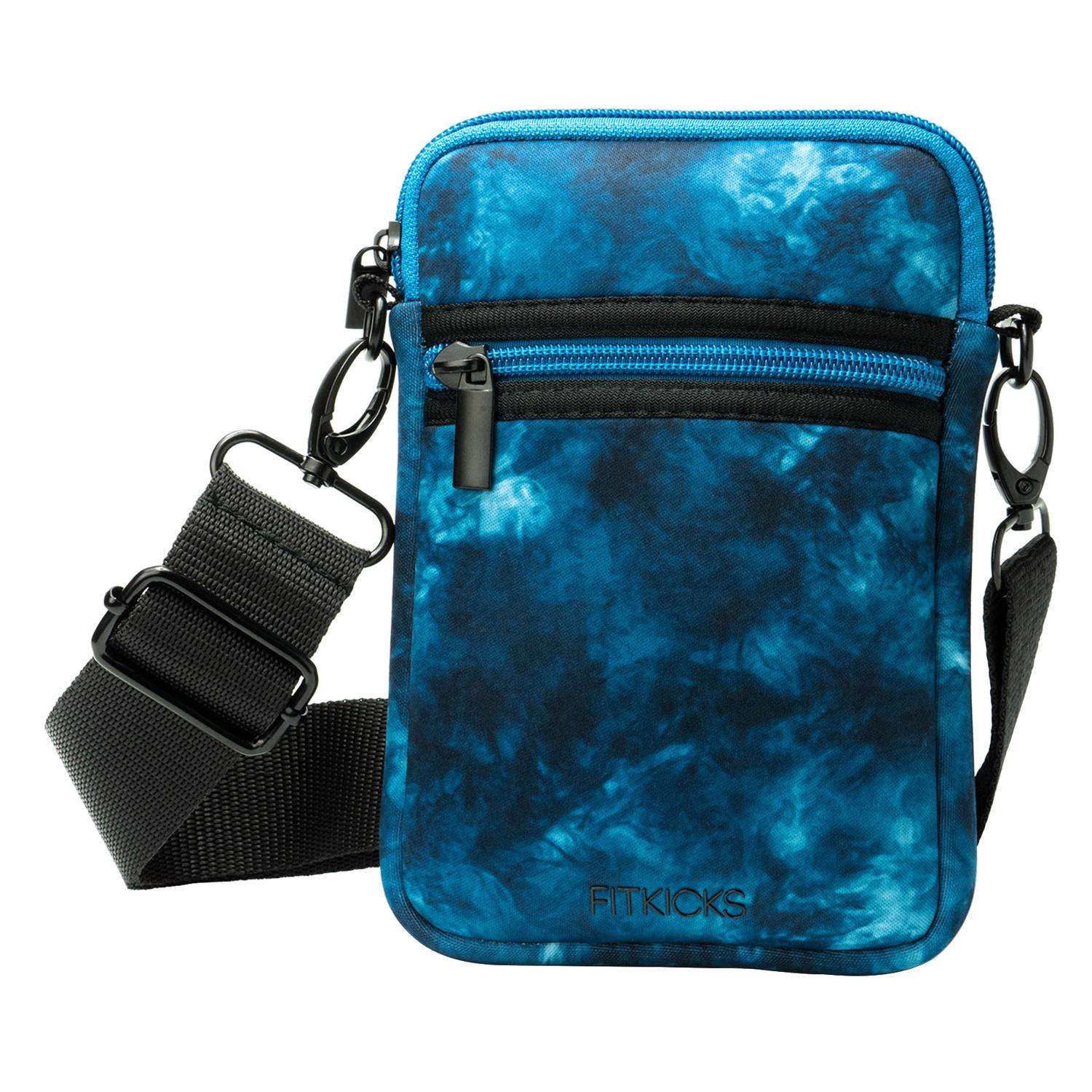 2Stoned Crossover-Bag Bodybag - Cordurastyle Mit Stickmotiv, 35x41 Cm