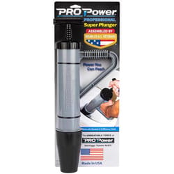 PRO Power Super Plunger Toilet Plunger 18 in. L X 3 in. D