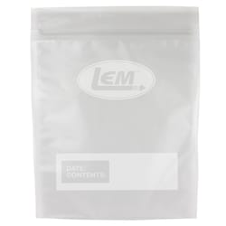 LEM 1 gal Clear Zipper Top Vacuum Bag 100 pk