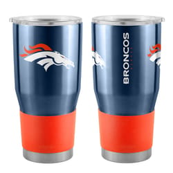 Boelter Brands Ultra 30 oz NFL Broncos Navy BPA Free Tumbler with Lid