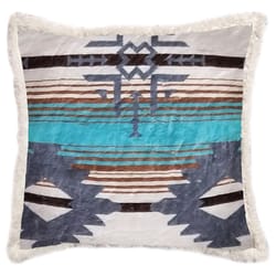 Carstens Inc 18 in. H X 18 in. L Multicolored Polyester Pillow