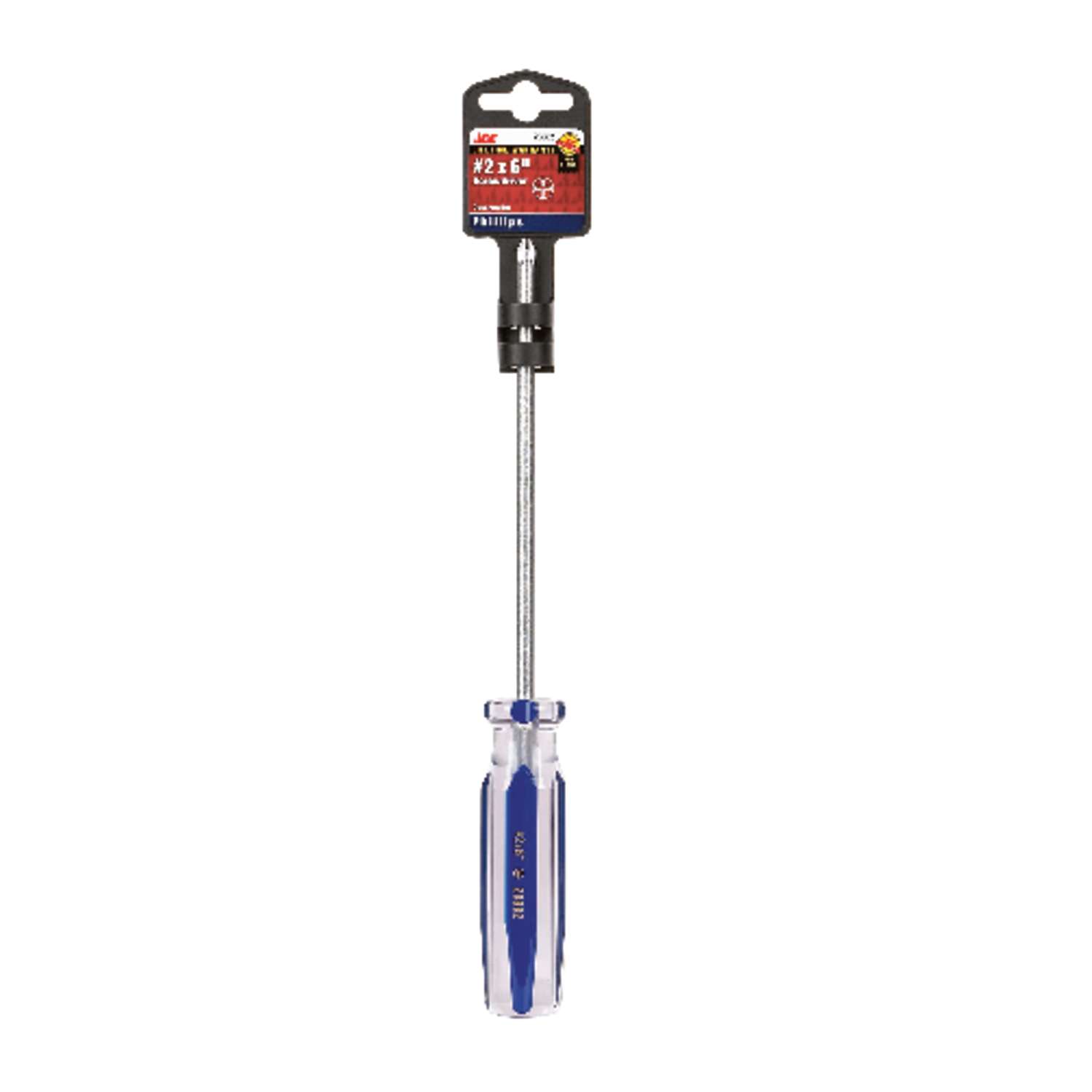 Ace No. 2 Sizes x 6 in. L Phillips Screwdriver 1 pc. Ace Hardware